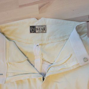 EquiWear Cream Fullseat Breeches Size 30 - Leather seat!